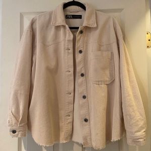 Zara oversized shirt